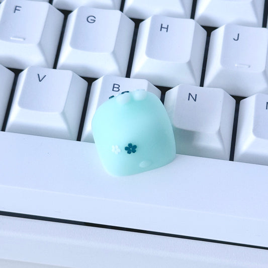 entwined flowers coco (teal)