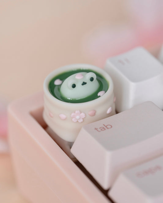 matcha latte hani (cream)