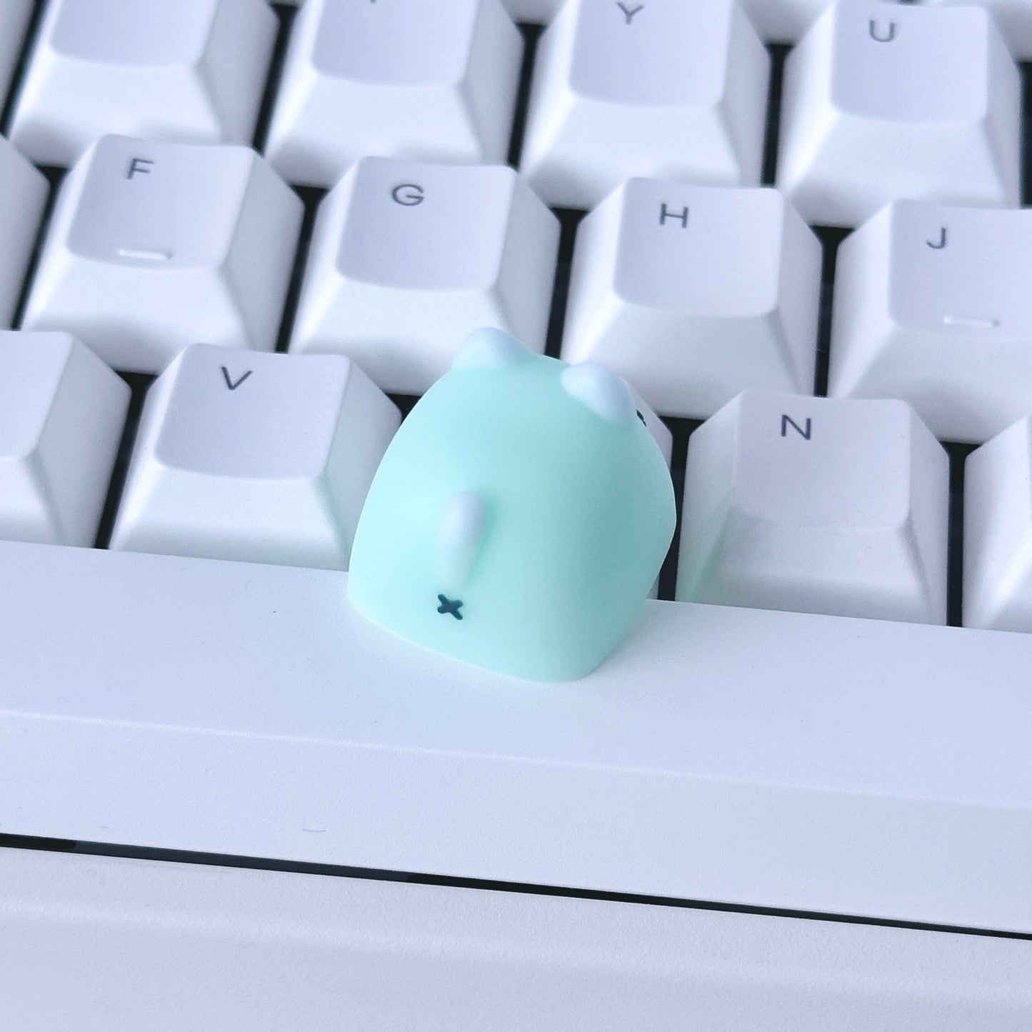 entwined flowers miso (teal)