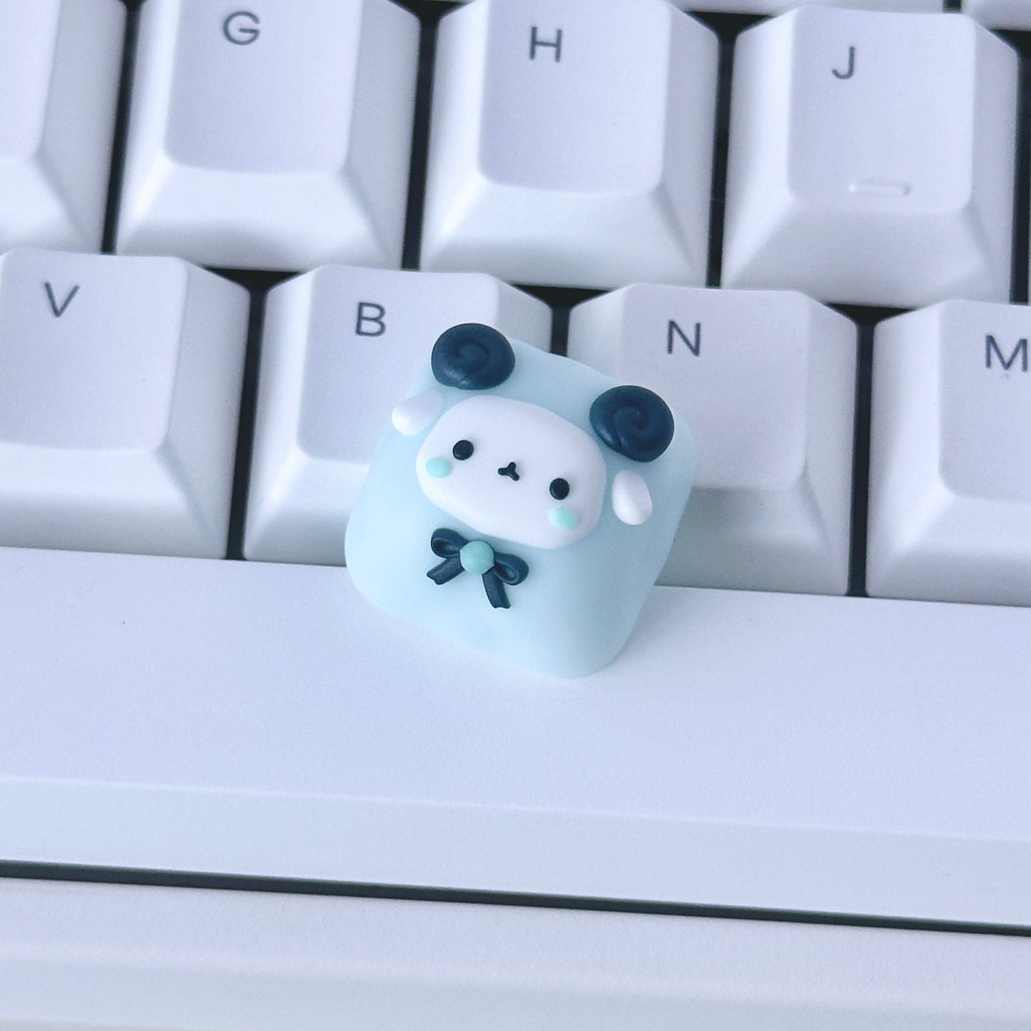 entwined flowers baba (baby blue)