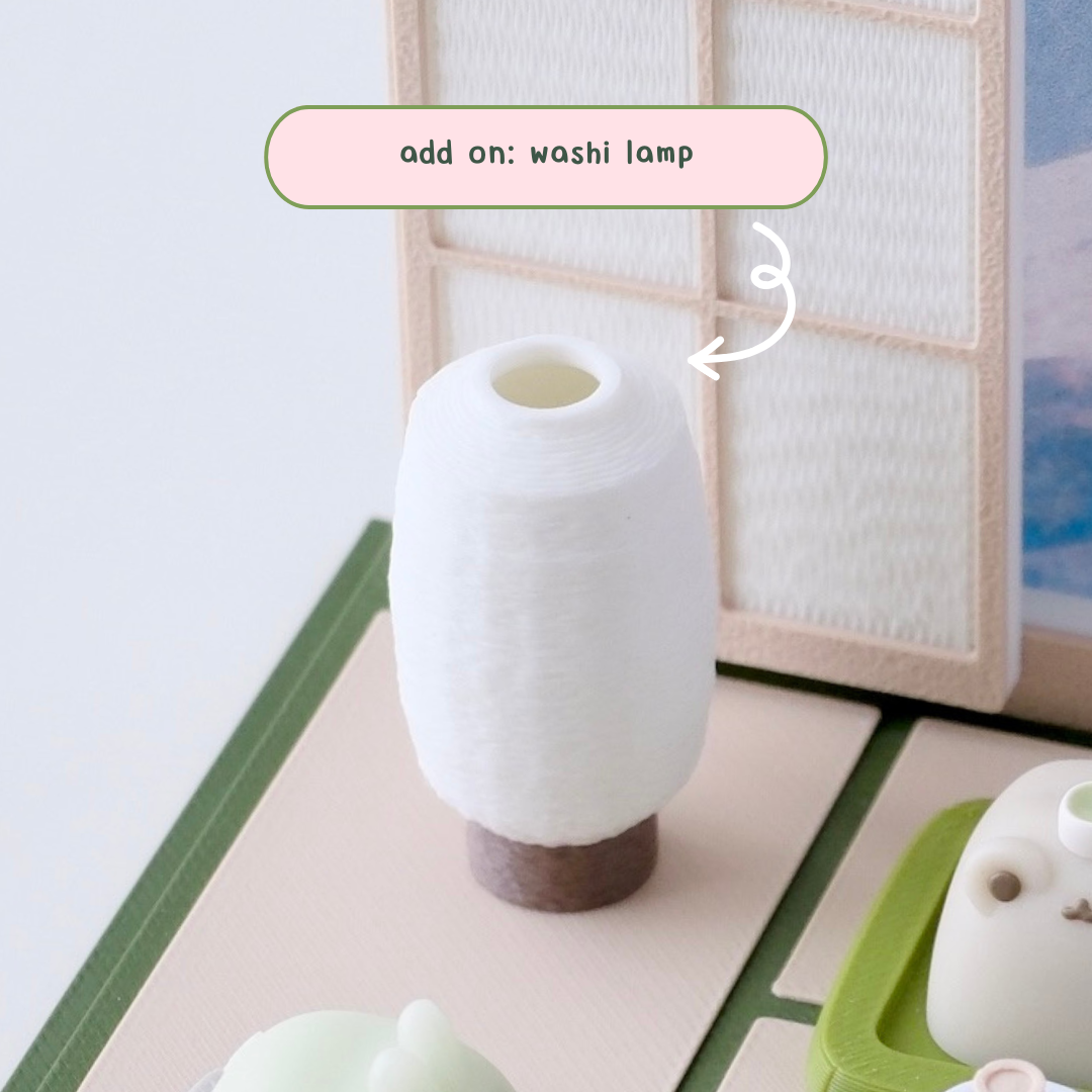 add on: washi lamp