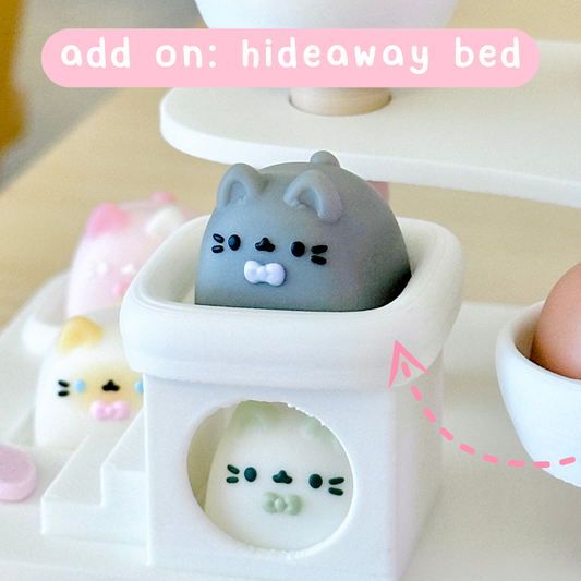 add on: kitty condo hideaway bed