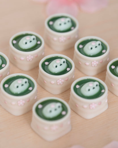 matcha latte hani (cream)