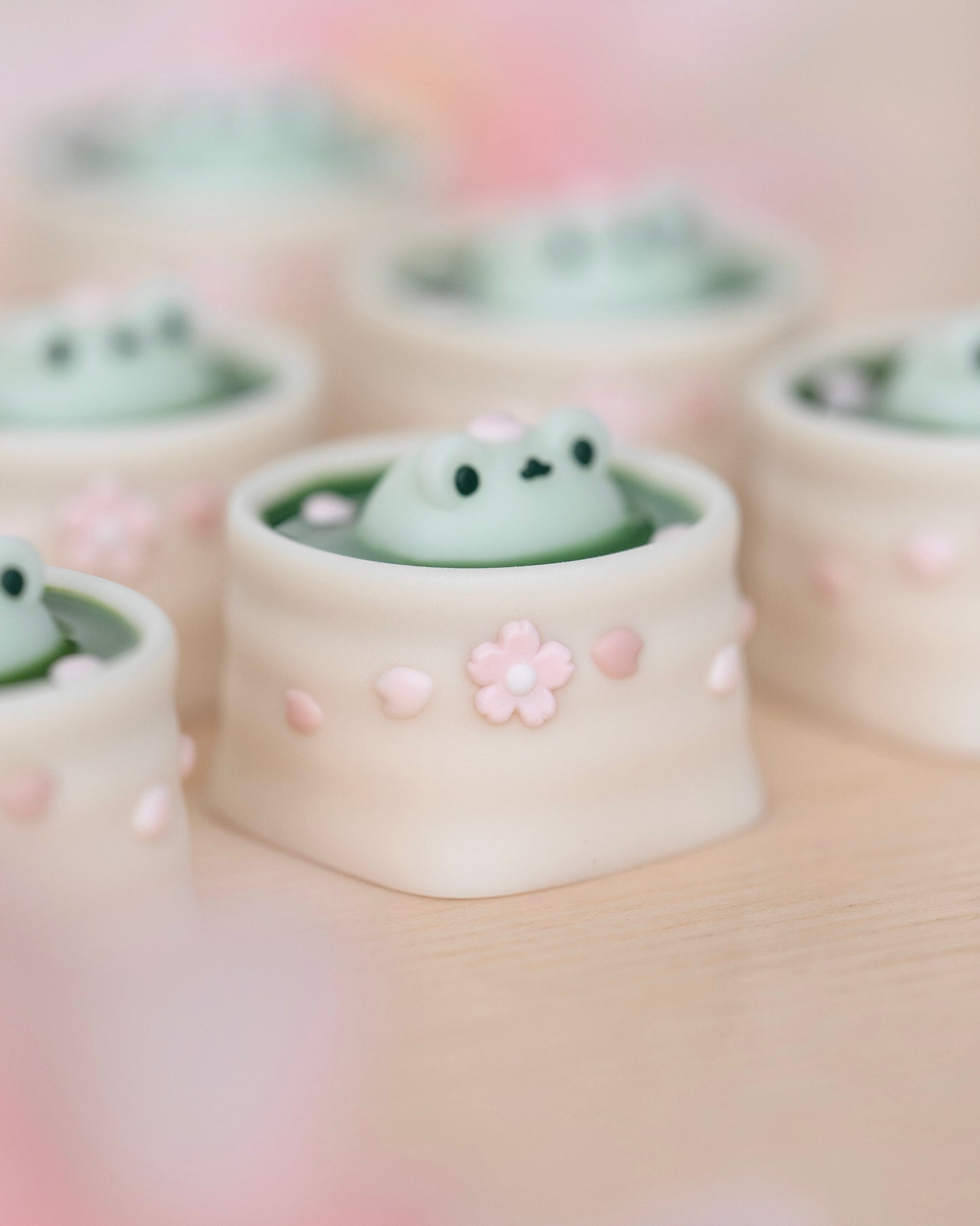 matcha latte hani (cream)