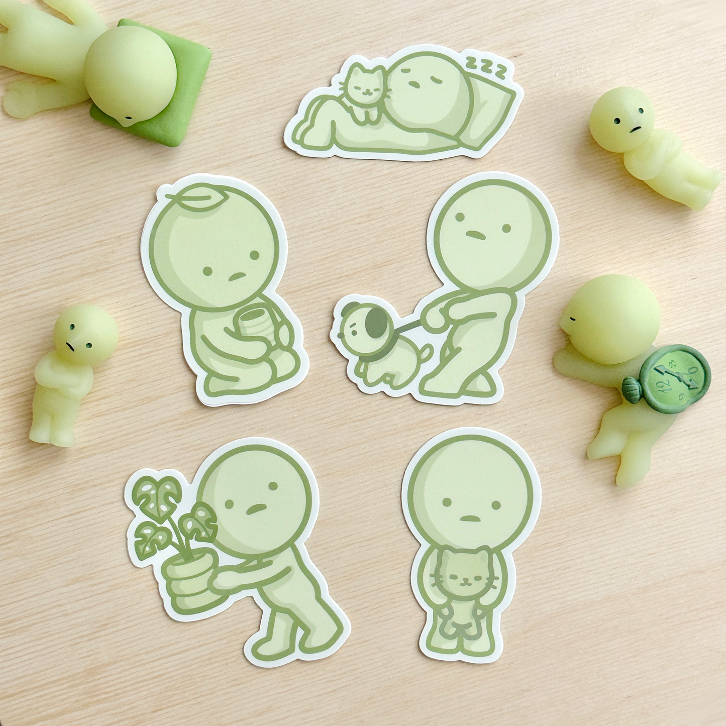 smiski bundle sticker pack