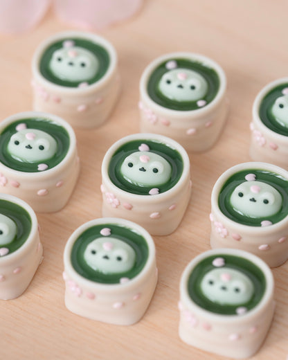 matcha latte hani (cream)