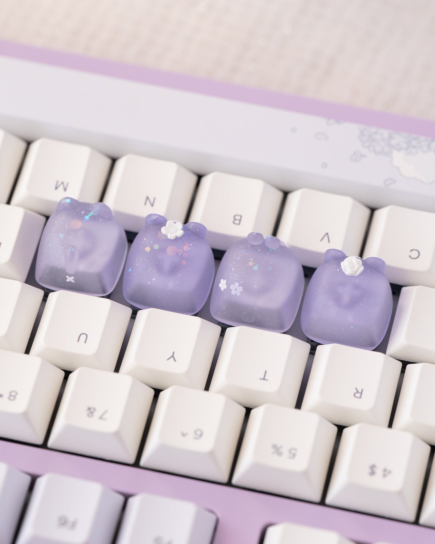 violet stardust hani (sakura flower)