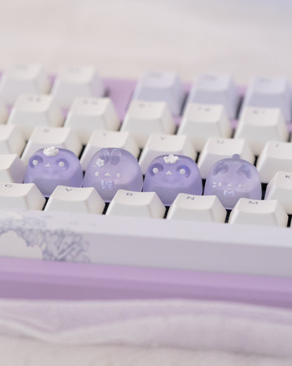 violet stardust hani (sakura flower)