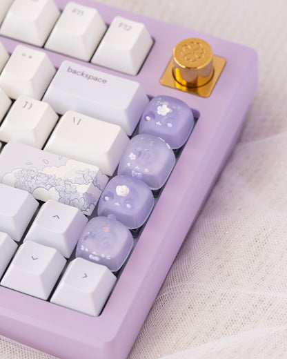 violet stardust hani (sakura flower)