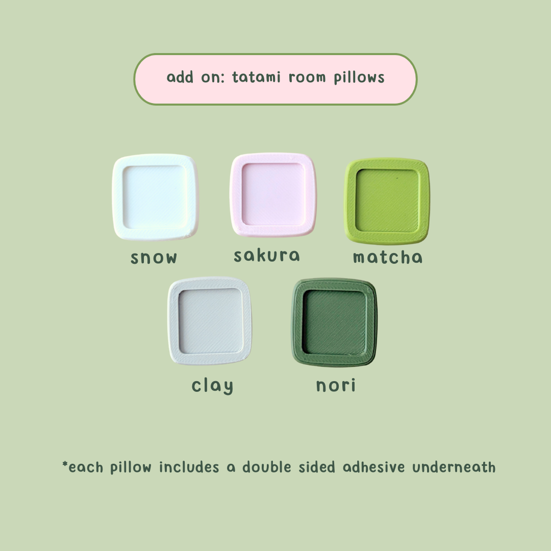 add on: tatami pillow