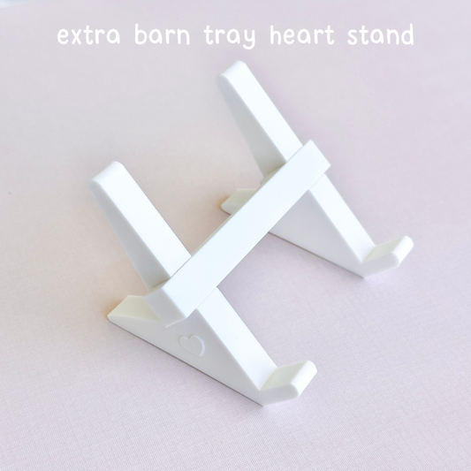 add on: barn tray stand