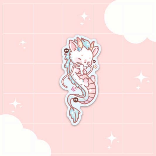 haku dragon vinyl sticker