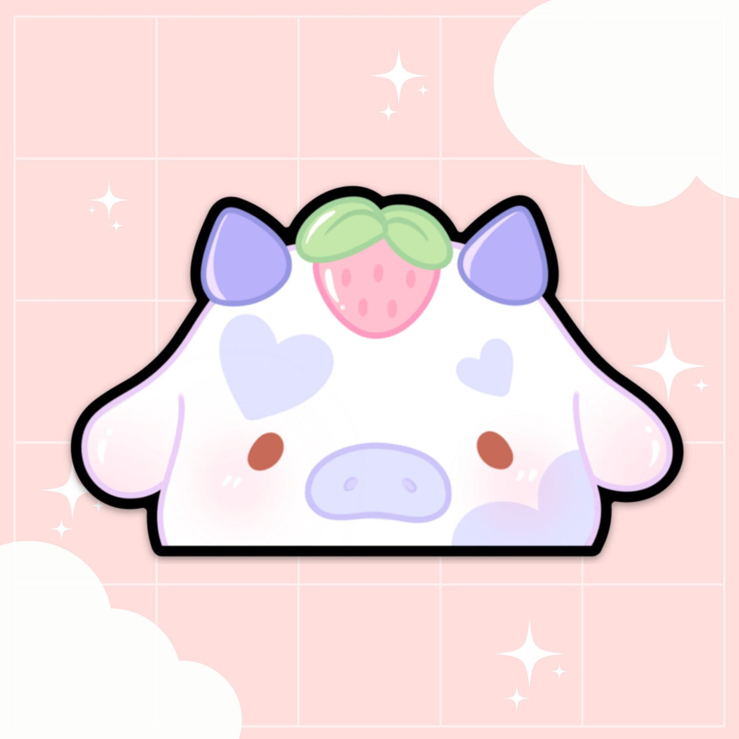 lavender moo peeker