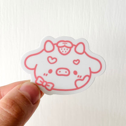 moo logo vinyl sticker